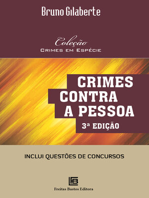 cover image of Crimes Contra a Pessoa